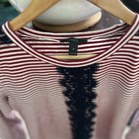 Lace  accents J.Crew size small excellent condition - Picture 3 of 7